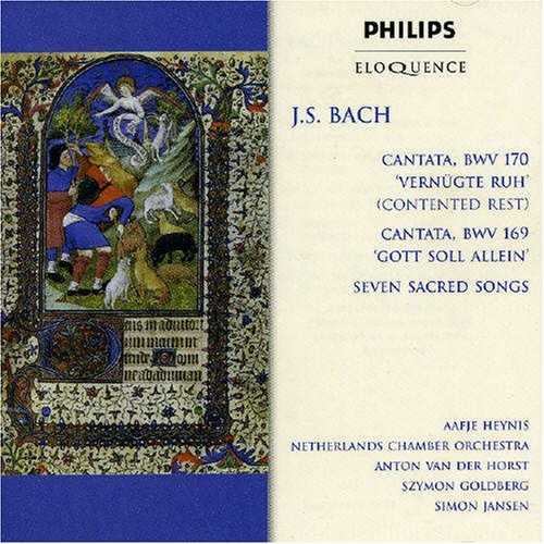 J.S. Bach: Cantata BWV 170; Cantata BWV 169; Seven Sacred Songs (APE)