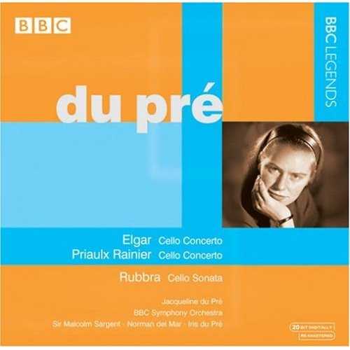 BBC Legends BBCL 4244. Du Pre: Elgar - Cello Concerto, Priaulx Rainier 